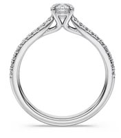 Anello Swarovski Donna in Oro bianco Diamante Lab Grown 0.70 Ct 5699556 - 5699556